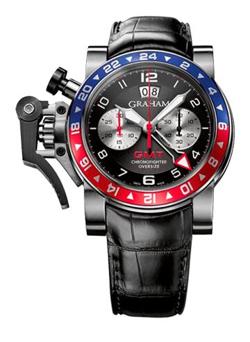 Replica Graham Watch 2OVHS.B39A.C118S Chronofighter Oversize GMT